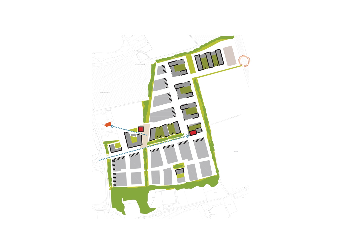 Woodbrook Masterplan Urban Design O Mahony Pike Architects